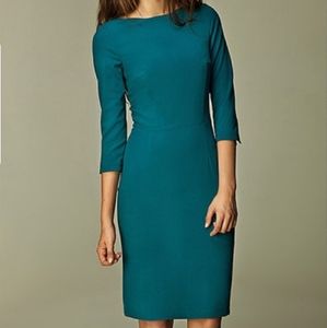 NIFE Teal Scallop Neckline Dress size M - 38